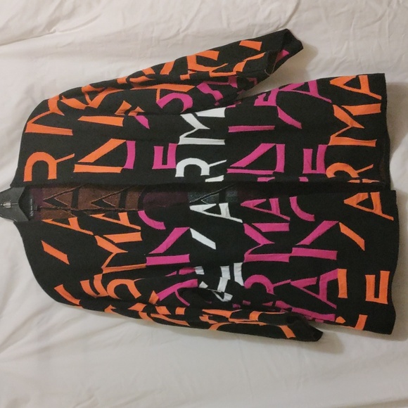 Prelove Armani Exchange Knit Cardigan Sz M - Picture 5 of 8